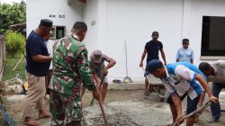 TMMD ke-124 Kodim 0320 Dumai Sinergikan TNI dan Masyarakat Wujudkan Sumur Bor dan Fasilitas Sanitasi Layak di Masjid Al-Amin
