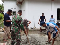 TMMD ke-124 Kodim 0320 Dumai Sinergikan TNI dan Masyarakat Wujudkan Sumur Bor dan Fasilitas Sanitasi Layak di Masjid Al-Amin