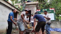 TMMD ke-124 Kodim 0320 Dumai Sinergikan TNI dan Masyarakat Wujudkan Sumur Bor dan Fasilitas Sanitasi Layak di Masjid Al-Amin