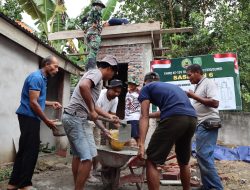 TMMD ke-124 Kodim 0320 Dumai Sinergikan TNI dan Masyarakat Wujudkan Sumur Bor dan Fasilitas Sanitasi Layak di Masjid Al-Amin