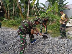 Kodim 0508/Depok Lanjutkan TMMD ke-124, Realisasi Proyek Fisik Capai Puluhan Persen