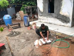 Warga Harjamukti Sambut Pembangunan Drainase Melalui Program TMMD ke-124 Kota Depok