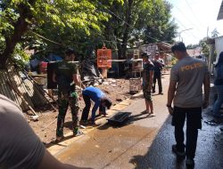 TMMD ke-124 Depok Hari ke-22 Percepatan Pembangunan Fisik, Drainase, dan RTLH untuk Warga Harjamukti