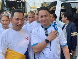 Aditya Yusma “Mas Ndaru” Bersama Kapolri dan PJU Mabes Polri Meriahkan CFD dalam Rangkaian HUT Bhayangkara ke-79