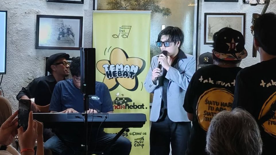 Kenneth Trevi Gelar Intimate Concert dan Launching album lagu Tak Runtuh. (Dok. Istimewa)