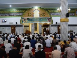 Korem 031/Wira Bima  Gelar Sholat Idul Adha Bersama dan Penyembelihan Hewan Kurban
