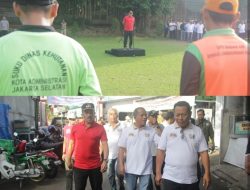 Walikota Jaksel Pimpin Kerja Bakti Di Cilandak Timur