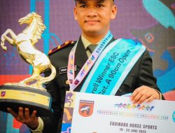 Letda Kav Yosua Sitorus Ukir Prestasi di Ajang Berkuda Internasional