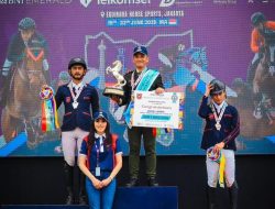 Letda Kav Yosua Sitorus Ukir Prestasi di Ajang Berkuda Internasional