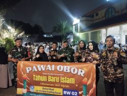 Sambut Tahun Baru Islam 1 Muharram 1447 H Ratusan Warga Kelapa Gading Ikuti Pawai Obor