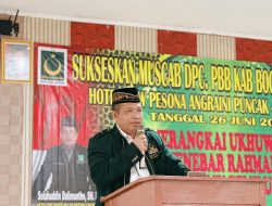 Solahuddin Dalimunte SH.MH Resmi Jadi Ketua DPC Partai Bulan Bintang Kabupaten Bogor