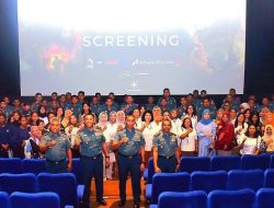 Danlantamal X Jayapura Gelar Nobar Film Biografi Panglima TNI
