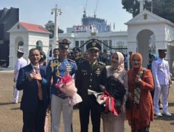 Makmur Hidayat dan Nurhanisda, Pasangan Kelahiran Krui Pesibar Ini Terharu: Dua Putranya ‘Bergilir’ Jadi Perwira Remaja TNI