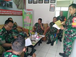 Koramil 03/Sukmajaya Kodim 0508/Depok Sambut Tim Penilai Lomba Binsat