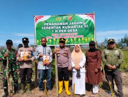 DPD dan DPK HMTN-MP Lakukan Penanaman Jagung Bersama Forkopimda