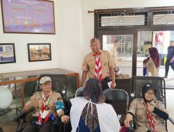 Perhutani Bersama PMI dan Saka Wanabakti Gelar Donor Darah di Bandung