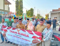 HUT RI Ke 80 Warga Pedukuhan Sikancil Doa Bersama Serta Tabur Bunga