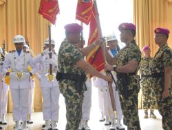 Letkol Mar Romanimbun Butarbutar Resmi Jabat Komandan Denipam 1 Marinir