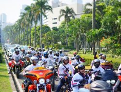 Tunjukkan Nasionalisme, Peringati HUT Kemerdekaan RI Ke 80, MBI DKI Jakarta Lakukan Kirab Merah Putih