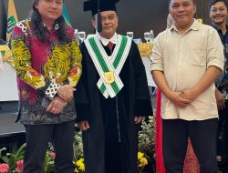Ketua Umum LSM HARIMAU Hadiri Undangan Prof. Ganjar Razuni dalam Sidang Terbuka Majelis Guru Besar