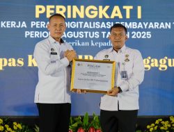 Lapas Tulungagung Raih Peringkat I Penghargaan Digitalisasi Pembayaran Teraktif