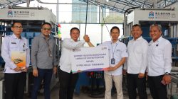BRI Cabang Ahmad Yani Dukung Paving Block Lapas Kelas 1 Tangerang 