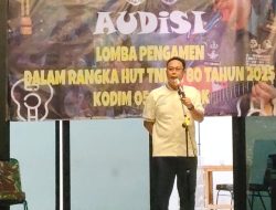 Kodim 0508/Depok Gelar Audisi Lomba Pengamen, Rangkaian HUT TNI ke-80