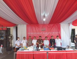 Kejari Jakarta Timur Musnahkan Barang Bukti 174 Perkara Tindak Pidana