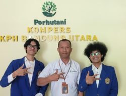 Perhutani Bandung Utara Lepas Mahasiswa UNIKOM Usai Rampungkan PKL
