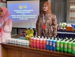 Dari Tangan Terbina, Hadir Karya Bernilai: Pelatihan Sabun Organik di Lapas Tulungagung