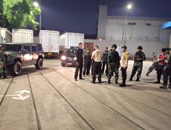 Koramil 03 Sukmajaya Gelar Patroli Gabungan untuk Ciptakan Kondusifitas