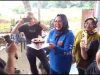 Ria Pers Beri Hadiah Kue Ulang Tahun Ke Denay di Villa Empang Bogor