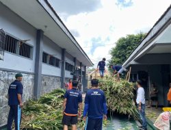 Hijauan Disulap Jadi Silase, Binangun Farm Lapas Tulungagung Wujudkan Bank Pakan Ternak