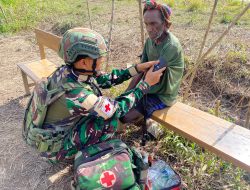 Jaya Sakti Sehat, Personil TK Bilai Berikan Layanan Kesehatan dan Mendengarkan Keluh Kesah Warga