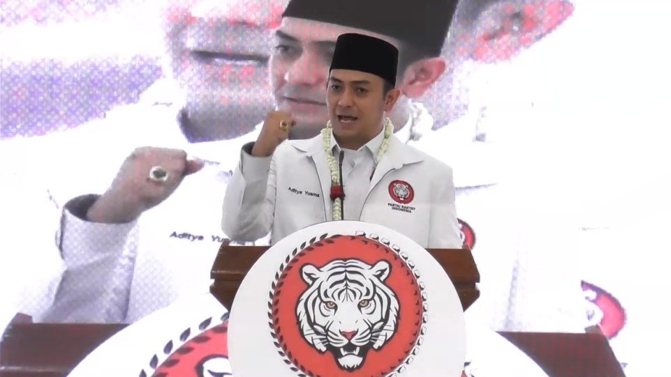 Sekjen PRI Aditya Yusma menyorot pentingnya peranan generasi muda dalam memperkuat demokrasi Indonesia. (Dok. Istimewa)