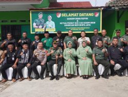 Dandim 0508/Depok Gelar Kunjungan Kerja ke Koramil 07/Limo, Tegaskan Sinergi TNI–Masyarakat