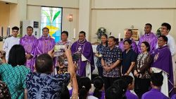 Misa Syukur HUT 58 Romo Kolonel Yos Bintoro, Akhiri Masa Tugas Militer