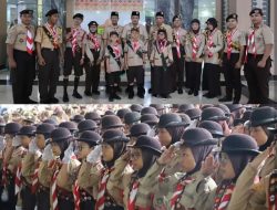 Walikota M Anwar Lantik 901 Anggota Pramuka Garuda Kwarcab Jaksel