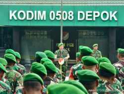 Kodim 0508/Depok Gelar Apel Pasukan Pengamanan Natal 2025 dan Tahun Baru 2026