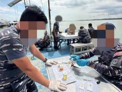 TNI AL Gagalkan Dugaan Pelanggaran Hukum di Selat Beliah, KM Dolphin Diamankan