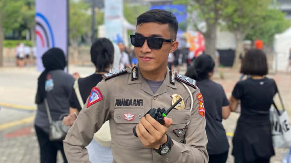Bripda Ananda Rafi viral lewat konten edukasi tertib berlalu lintas, kini masuk jajaran artis Jwara Creative. (Dok. Istimewa)