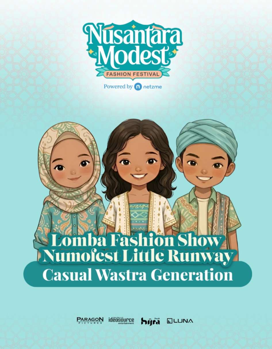Pendaftaran Lomba Fashion Show Numofest Little Runway telah dibuka. (Dok. Istimewa)