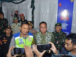Dandim 0508/Depok dan Kapolrestro Depok Pimpin Patroli Pengamanan Malam Tahun Baru 2026