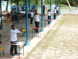 Tingkatkan Profesionalisme Prajurit, Kodaeral IV TNI AL Gelar Latihan Menembak di Batam
