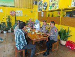 Perkuat Sinergitas Tiga Pilar, Lurah Leuwinanggung Gelar Silaturahmi Bersama Danramil dan Kapolsek