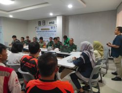 Danramil 06/Cimanggis Hadiri Rakor Penanganan Banjir, Perkuat Kesiapsiagaan Hadapi Cuaca Ekstrem