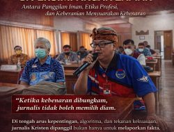 Jurnalis Kristen dan Suara Kenabian di Tengah Bangsa yang Lelah pada Kebenaran