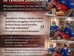 Jurnalis Kristen dan Tanggung Jawab Moral di Ruang Publik Indonesia