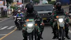 Menyusuri Depok dengan Langkah dan Roda: Patroli Kodim 0508 Jaga Rasa Aman Warga