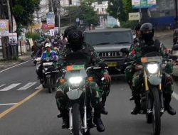 Menyusuri Depok dengan Langkah dan Roda: Patroli Kodim 0508 Jaga Rasa Aman Warga